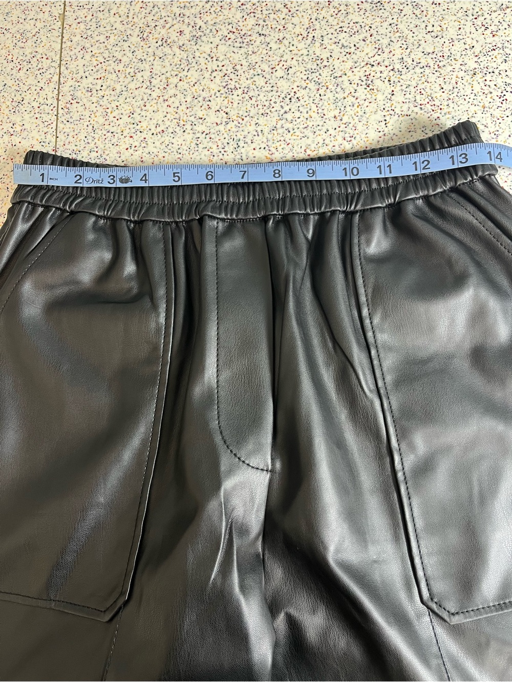 3.1 Philip Lim NWT Faux Leather Barrel Leg Pull On Trousers Balloon Pants Size M - Picture 5 of 9